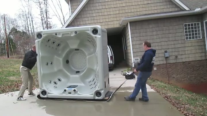 Hot Tub Moving